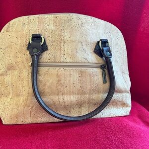 Elegant Tan and Brown Women's Bag